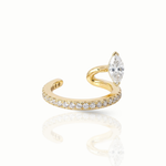 Load image into Gallery viewer, Wilderness Floating Diamond Slip-On Cuff