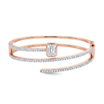Load image into Gallery viewer, Luxury edit Fancy Shape Statement Bangle