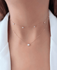 Single Diamond Solitaire Necklace