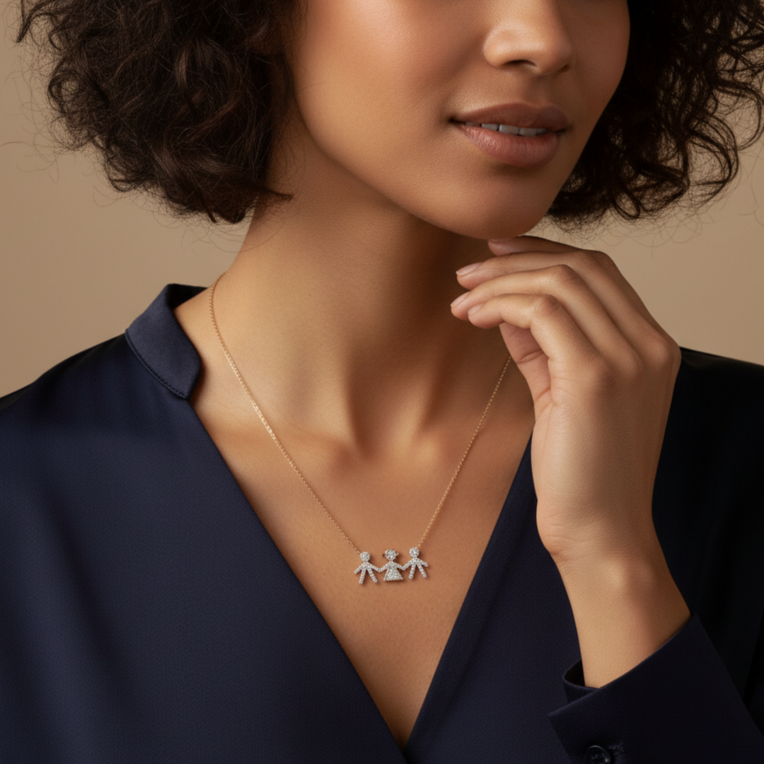 Sentiments Children's Diamond Necklace