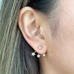 Load image into Gallery viewer, Starry Constellation Jacket Earring
