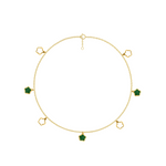 Load image into Gallery viewer, Wilderness 5 Petal Flower Anklet

