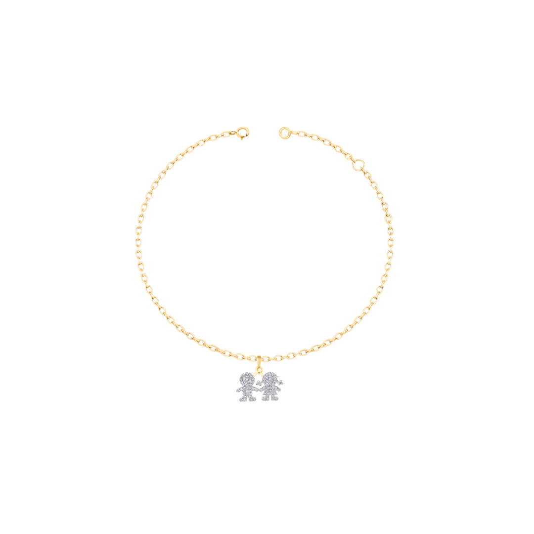 Sentiments Children's Charm Bracelet