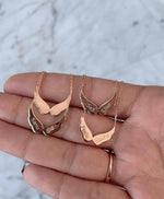 Load image into Gallery viewer, Wilderness Angel Wings Necklace
