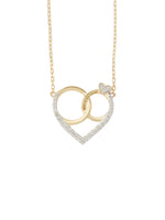 Load image into Gallery viewer, Intertwined Love Rings Necklace
