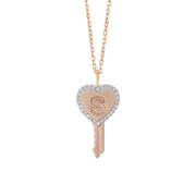 Amour Key Necklace