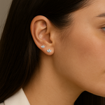 Load image into Gallery viewer, Drops of Radiance Marquise Ear Studs

