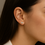 Load image into Gallery viewer, Wilderness Bee Diamond Ear Studs
