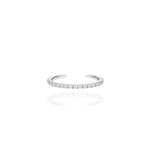 Load image into Gallery viewer, Pave Single Line Diamond Ear Cuff
