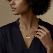 Sentiments Family Enamel Necklace