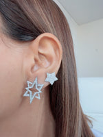 Load image into Gallery viewer, Wilderness 8 Star Diamond Earrings
