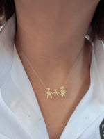 Load image into Gallery viewer, Gold Family Necklace
