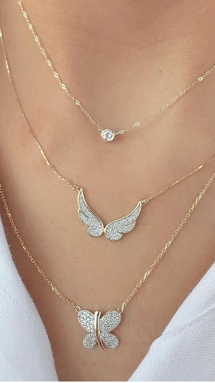 Timeless essentials Butterfly Necklace
