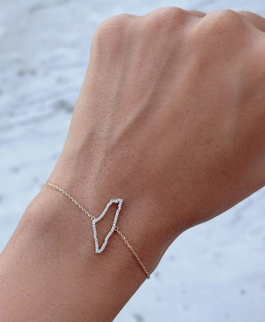 Roots Maps Bracelet