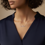 Load image into Gallery viewer, Sentiments Diamond Name Necklace
