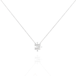 Load image into Gallery viewer, Etched Puzzle Gold Necklace
