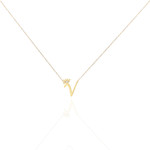 Load image into Gallery viewer, Sentiments Cursive Alphabet Necklace
