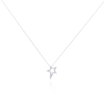 Load image into Gallery viewer, Wilderness Shooting Star Diamond Necklace
