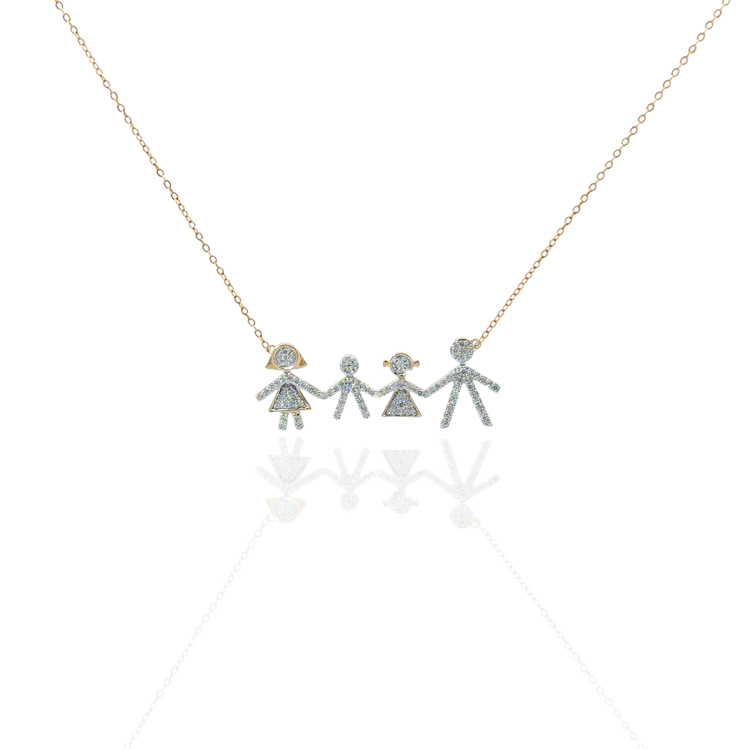Sentiments Family Diamond Necklace