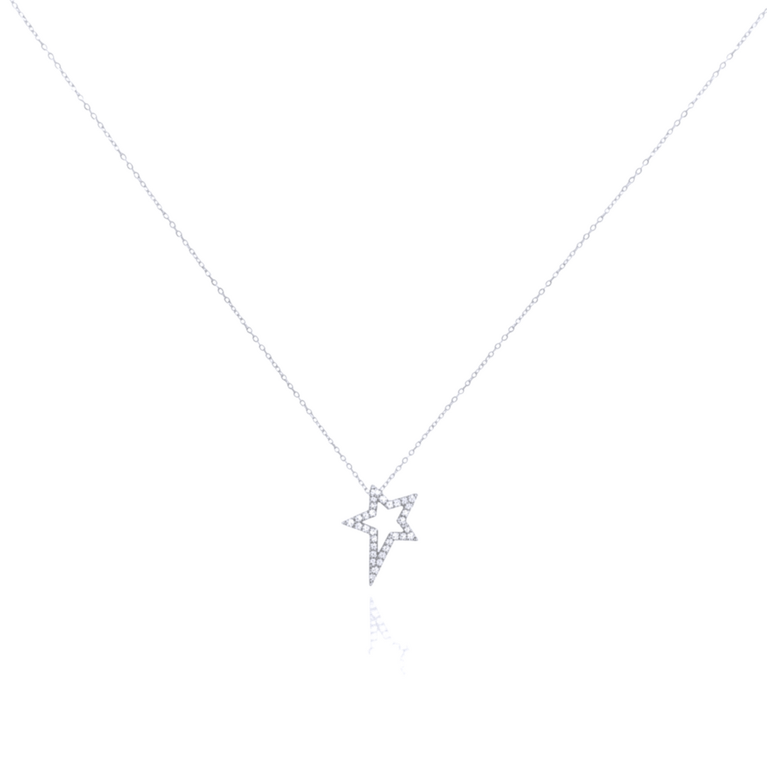 Wilderness Shooting Star Diamond Necklace