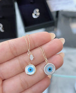 Load image into Gallery viewer, Round Evil Eye Watch Charm
