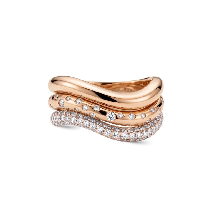 Luxury Edit Wave Pinky Ring