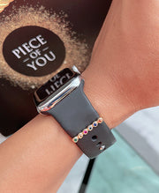 Rainbow Multi Colour Stone Watch Bar