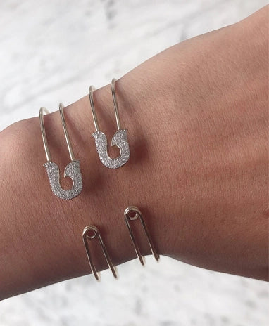 Safety Pin Bangle