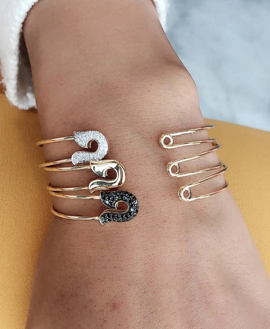 Safety Pin Bangle