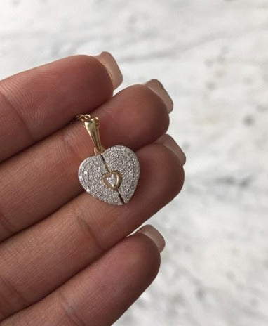 Wilderness Openable Heart Necklace