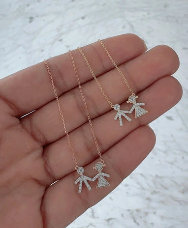 Children Mini Diamond Necklace