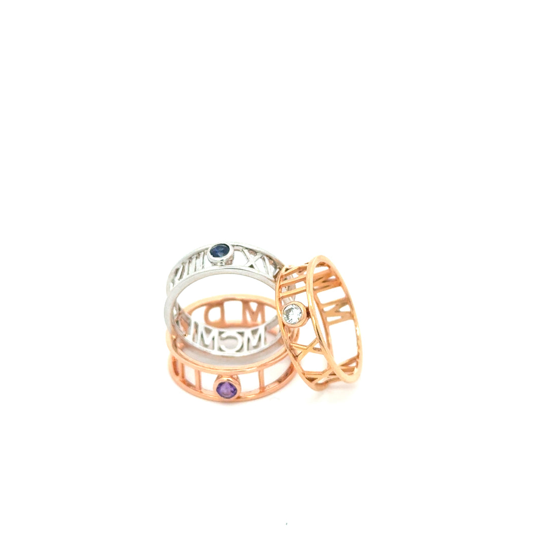 Best Seller Roman Number Ring