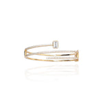 Load image into Gallery viewer, LUXURY FANCY SHAPE DIAMOND BANGLES
