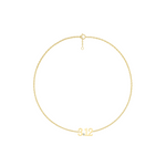 Load image into Gallery viewer, Memorabilia Date Anklet
