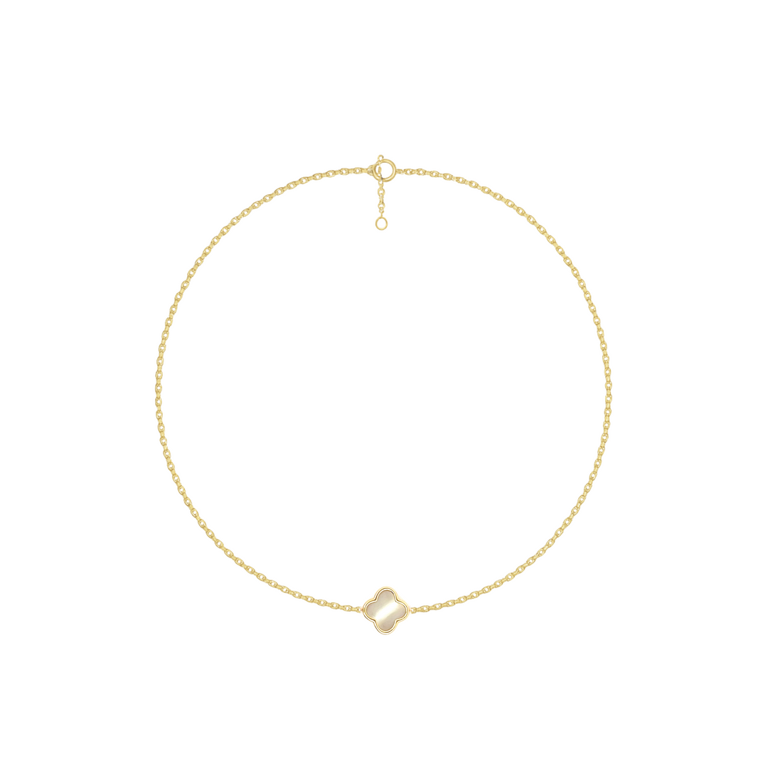 Wilderness Clover Chain Anklet