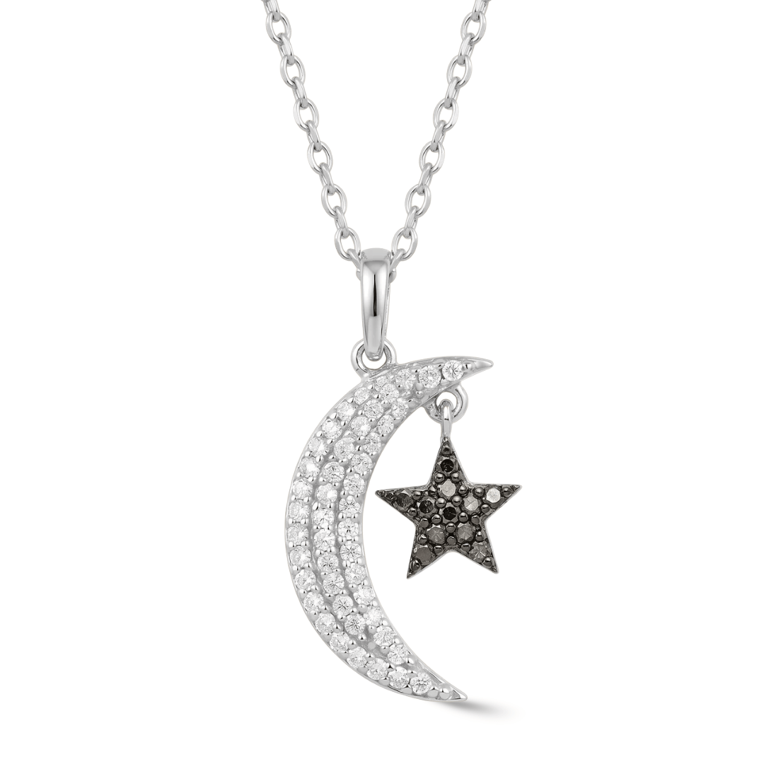 Timeless essentials Star and Moon Necklace
