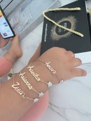 Amira Name Bracelet