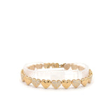 Load image into Gallery viewer, Luxury Dazzle Hearts Bracelet
