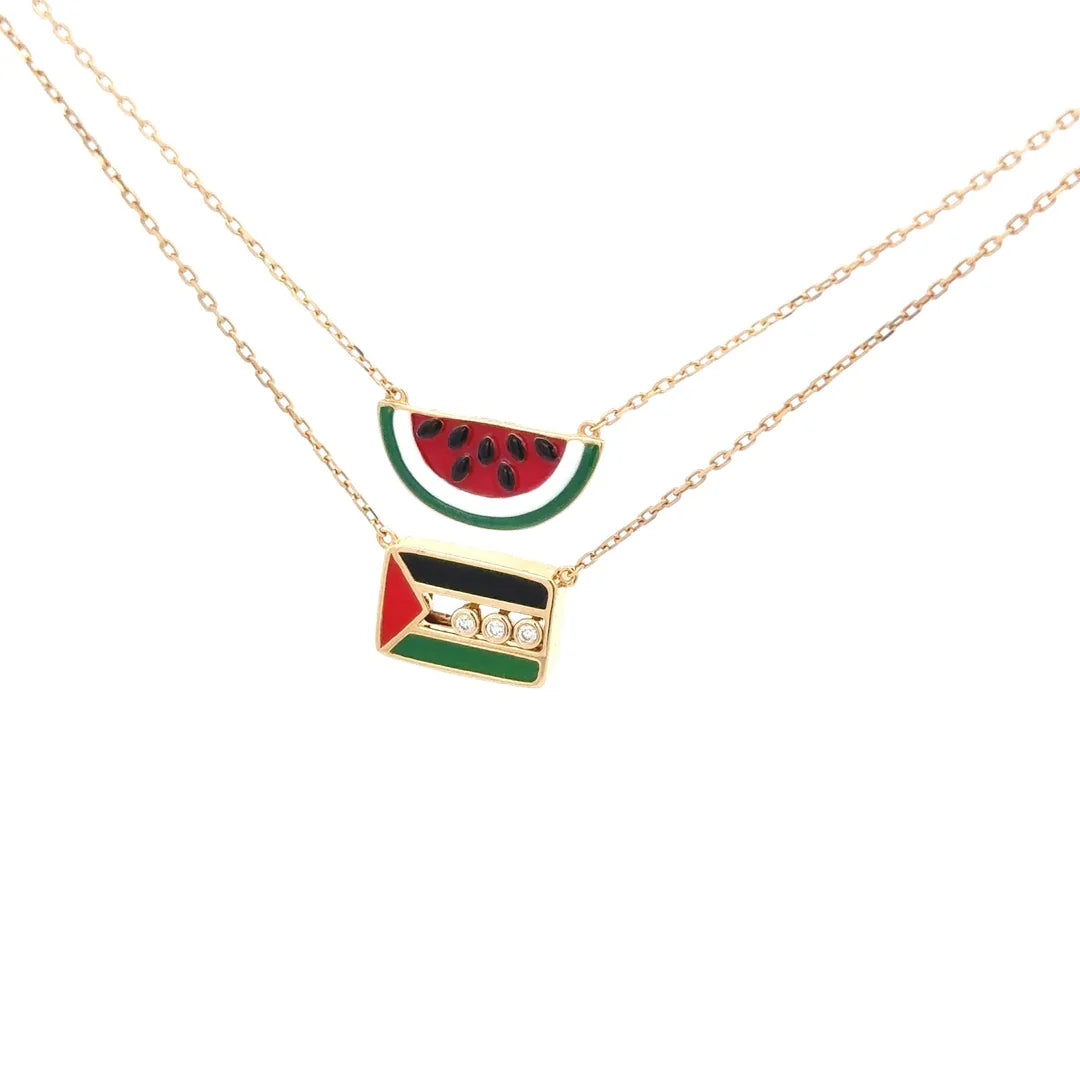 Wilderness Watermelon Necklace