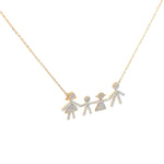 Load image into Gallery viewer, Sentiments Family Diamond Necklace
