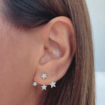 Load image into Gallery viewer, Starry Constellation Jacket Earring
