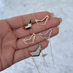 Load image into Gallery viewer, UAE Heritage Outline Necklace