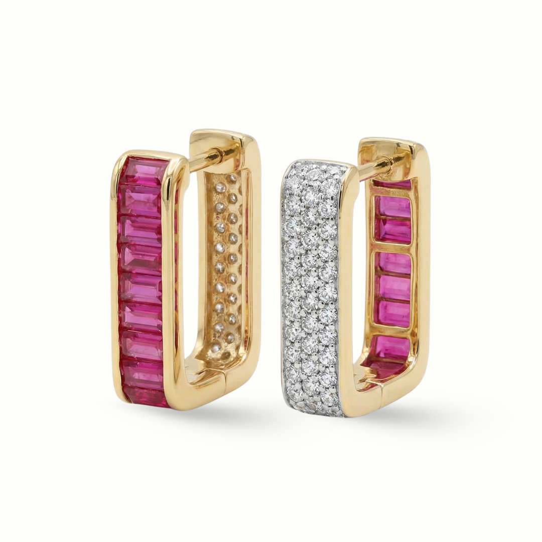 Buy diamond earrings Dubai luxury women fine jewellery