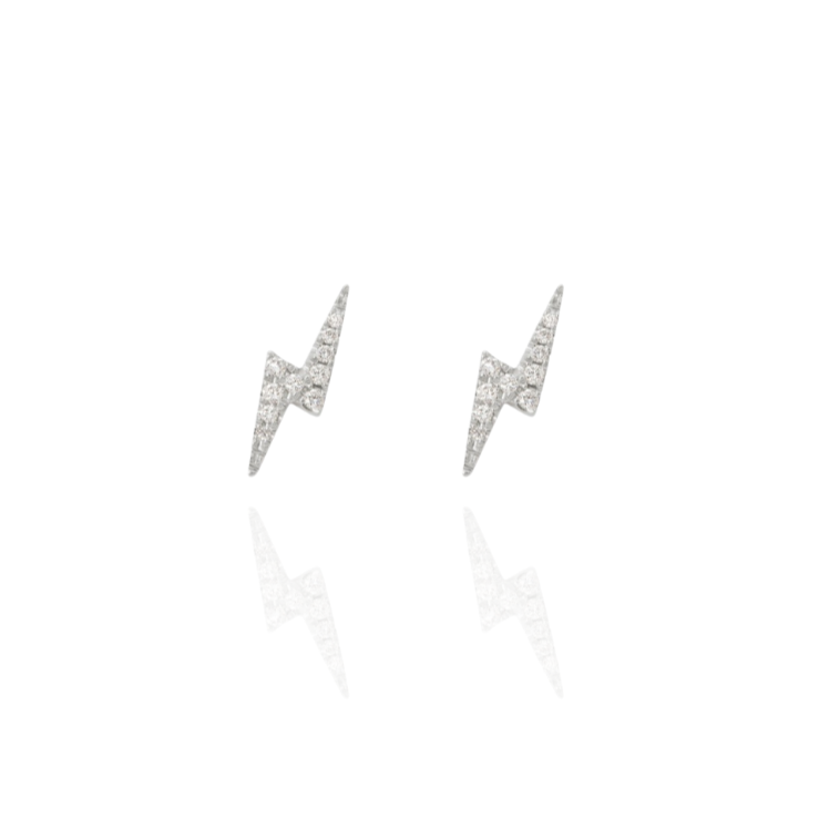 Diamond lightning earrings for women in Dubai luxury diamond jewellery with free delivery in UAE