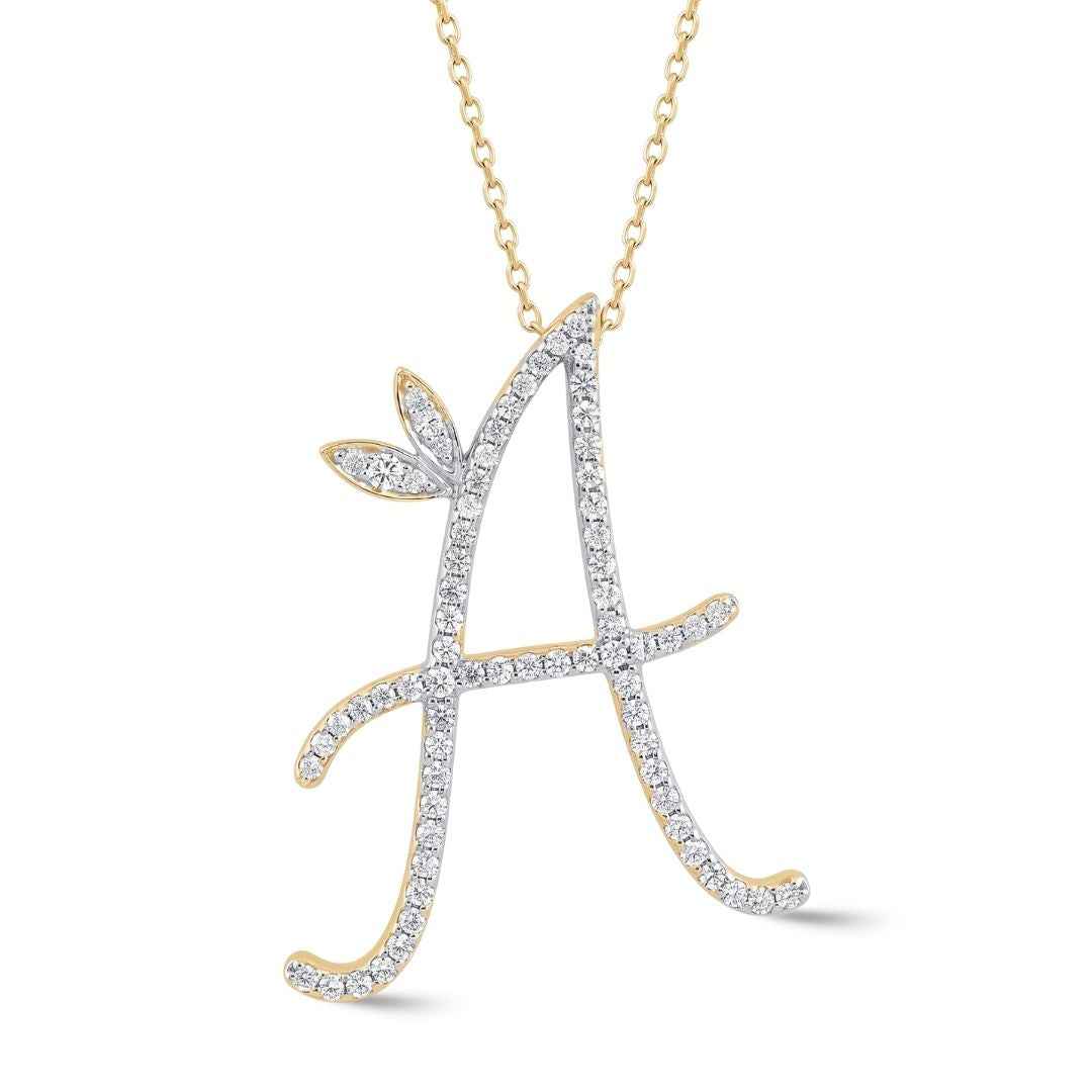 Iconic Initial Diamond Necklace