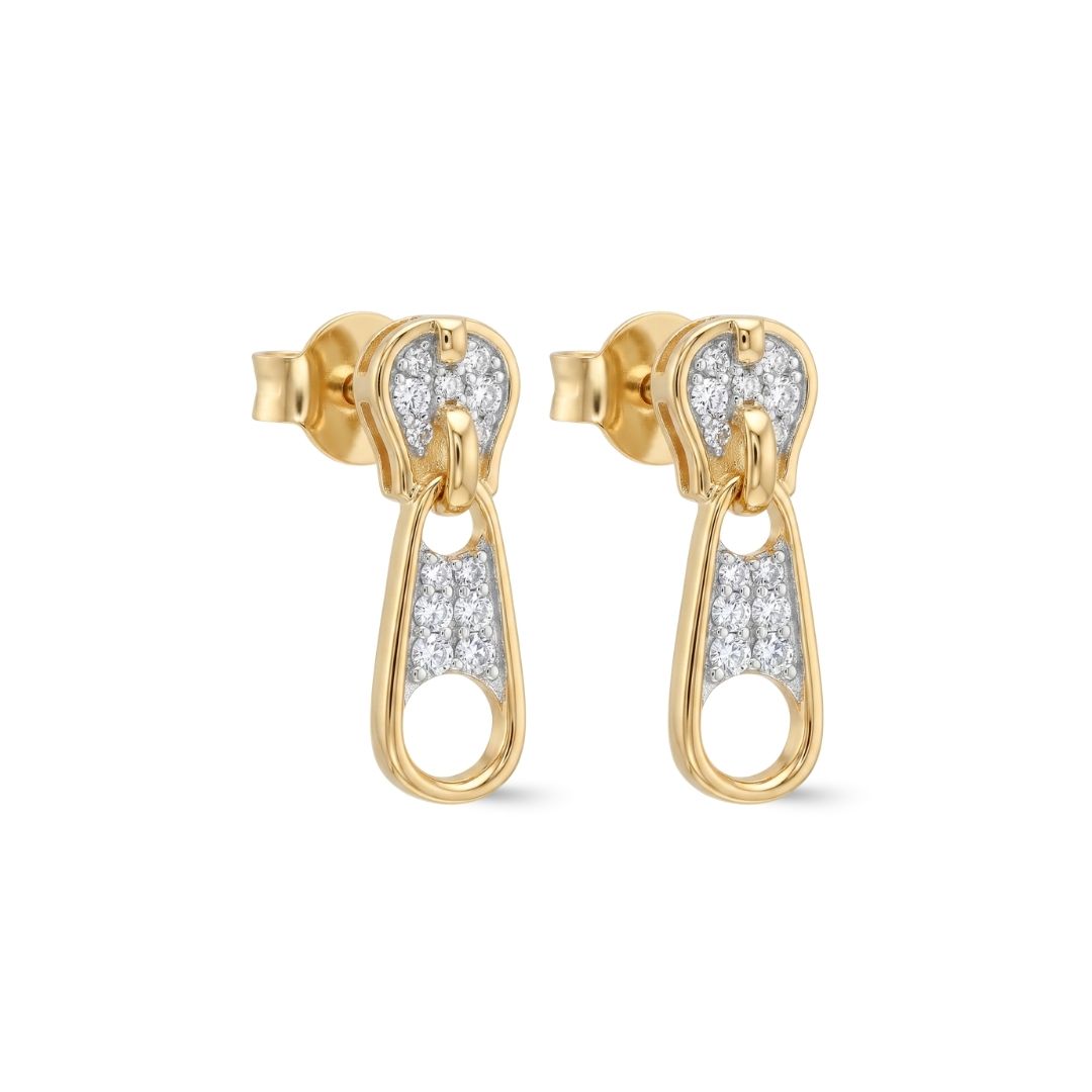 Zip Earrings