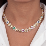 Load image into Gallery viewer, Luxury Edit Geometry Necklace