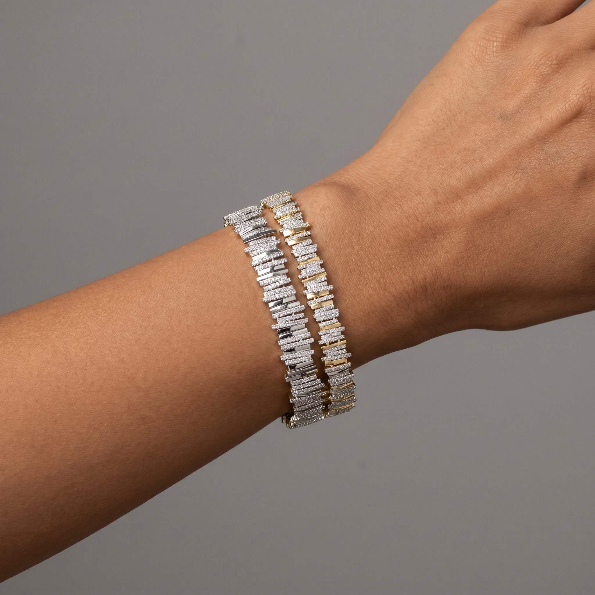 Linear Diamond Bracelet