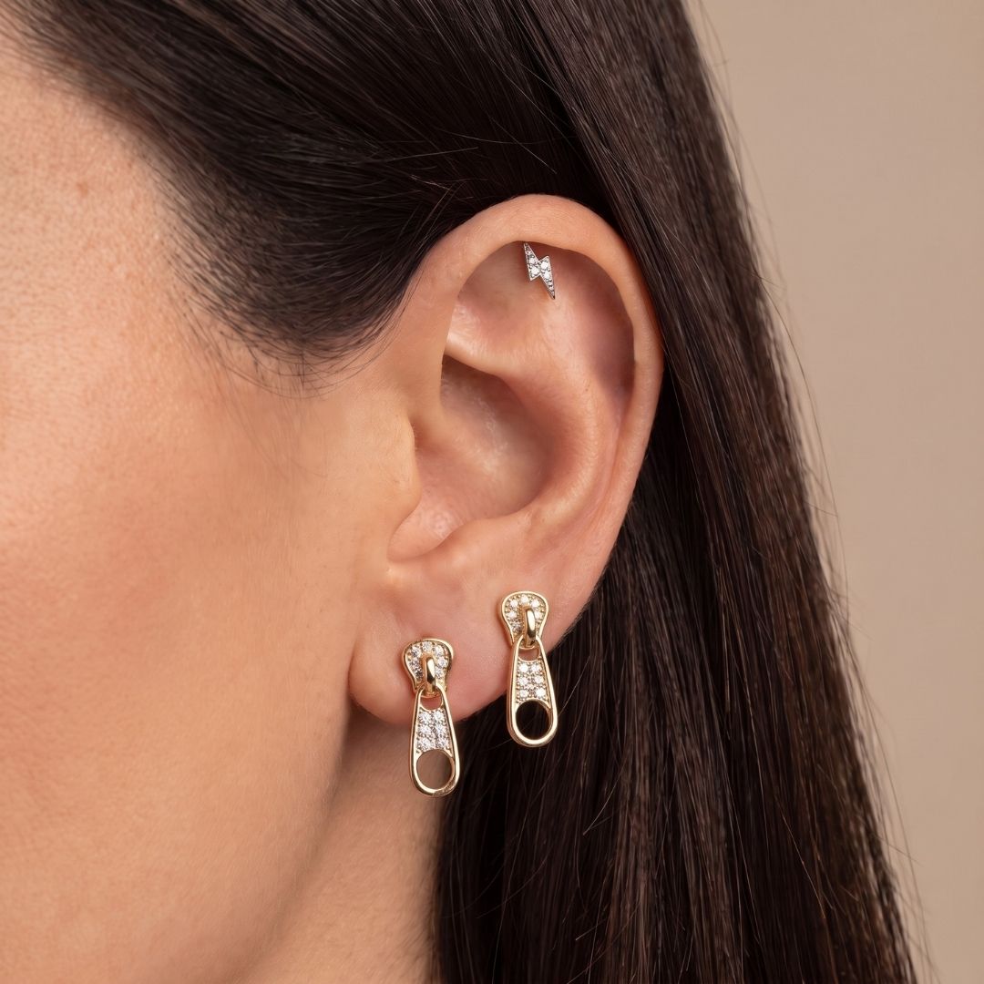 Zip Earrings