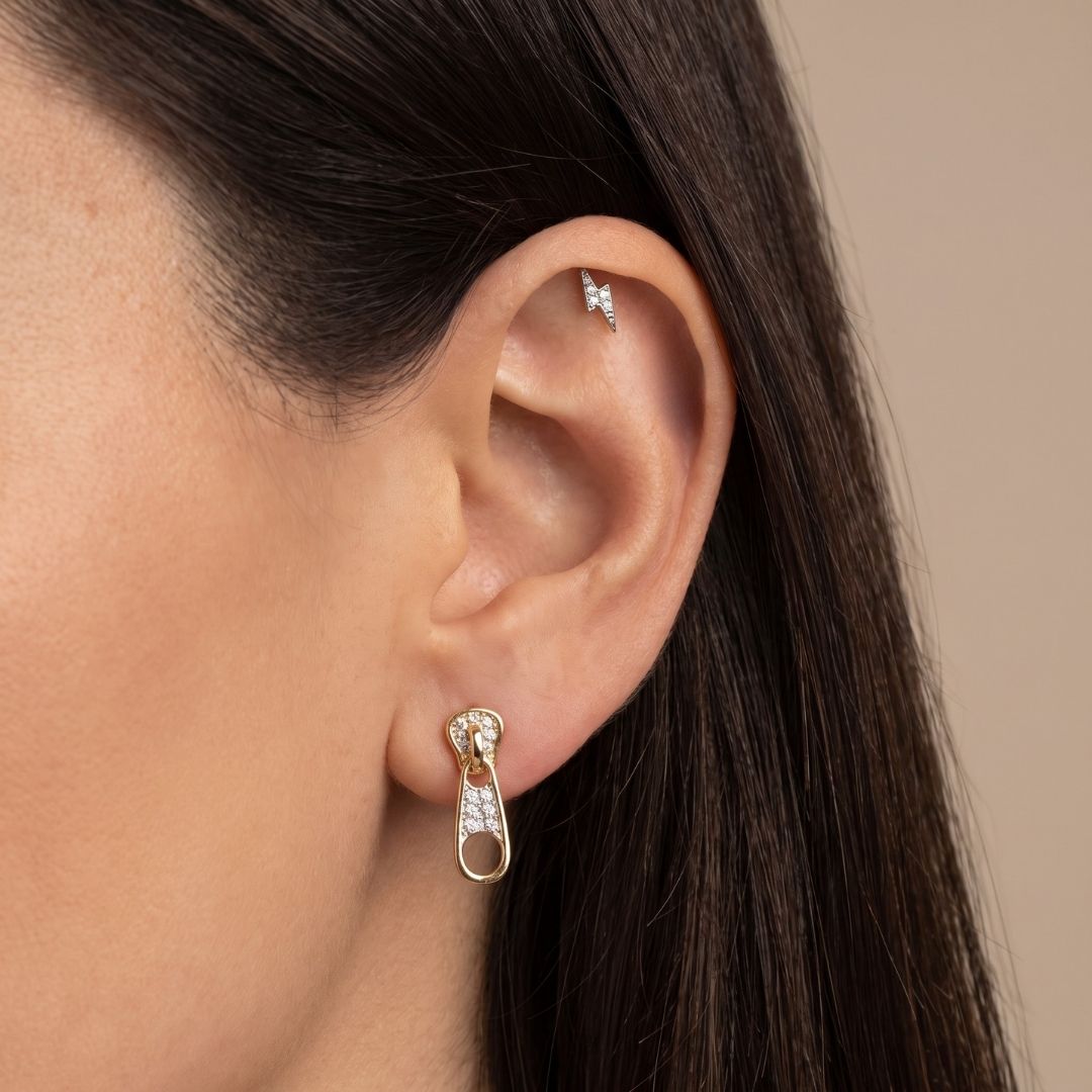 Zip Earrings